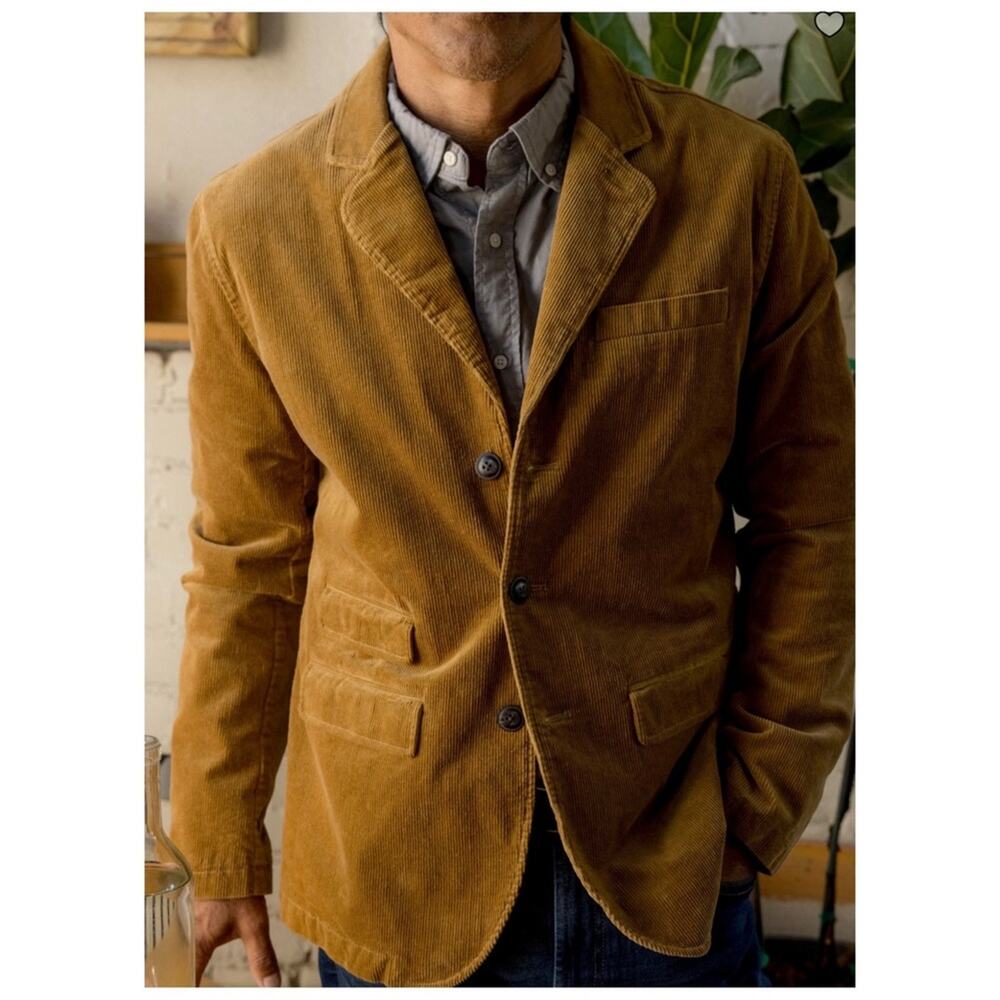 Grayers Fleming's English Corduroy Blazer Saddle - Picture 3 of 11